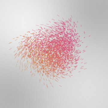 Particle Twist Animation Square Logo Reveal 198