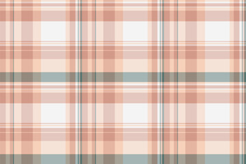 Subtle peach and gray plaid pattern. Perfect for textile design, website backgrounds, or crafting projects. This soft, elegant texture evokes feelings of warmth and tranquility.