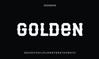 Luxury GoldenTaylor alphabet letters font for logo