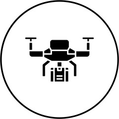Drone delivery Icon