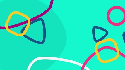 Kids background with colorful abstract design suitable for childrens party invitations, posters, banners, and educational materials in a playful style.