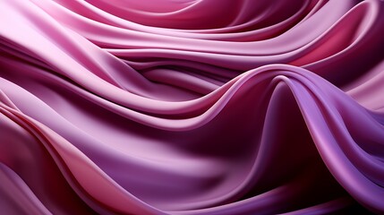 Obraz premium Abstract Purple Silk Drapery: A Luxurious Textured Background