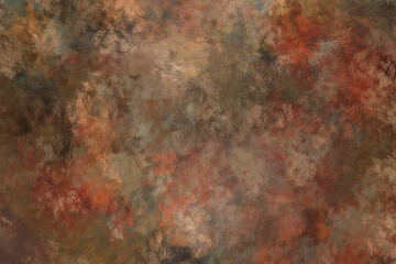 painted background texture in rusty colors 