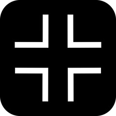 Obraz premium Maximize icon logo design Full Screen Arrow and Exit Screen Icons zoom flat isolated on transparent background