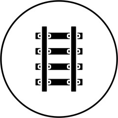 Obraz premium Tracks Icon