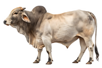 Brahman Bull PNG, Transparent Background Image of a Brahman Cattle, Bull with Transparent Background.
