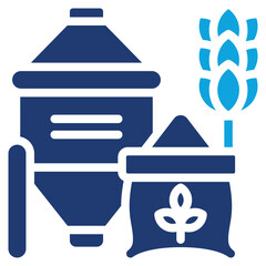 Grain Silo  icon © kliwir art