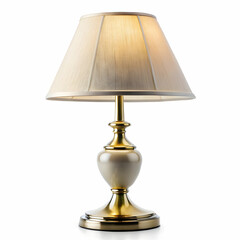 table lamp isolated on white background