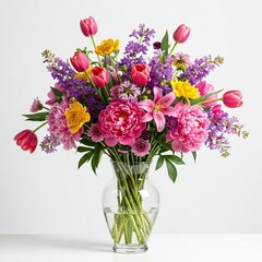 Naklejka premium bouquet of flowers