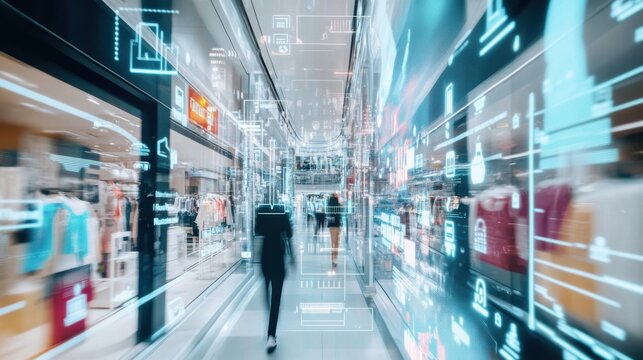 An AI powered system enhancing customer behavior analysis by analyzing real time purchase data, browsing patterns, and engagement for tailored retail experiences