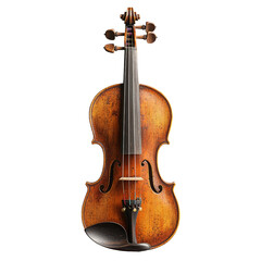 Fototapeta premium Isolated Violin on Transparent Background for Creative Use