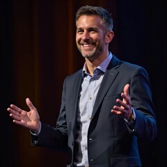 Potrait Business leadership conference speaker