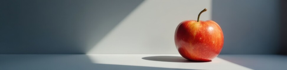 Beautifully lit product against a gray background with dramatic shadows and soft glow, lighting, still life