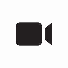 videocall communication icon sign vector