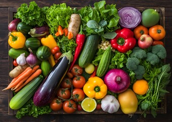 fresh and healthy vegetables
