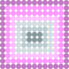 Spring Pink Balloons Pattern
