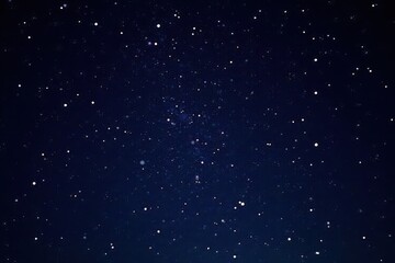 Obraz premium starry night sky with twinkling stars on black background, dark, galaxy