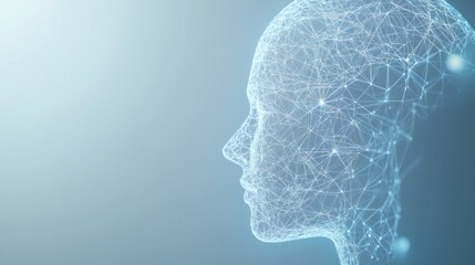 Obraz premium An AI powered system improving human resource management by analyzing employee performance, engagement metrics, and organizational trends to optimize recruitment and retention strategies