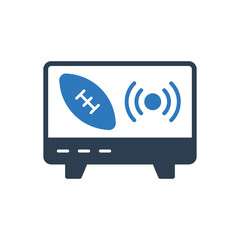 Sports Live Television Icon