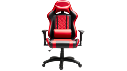 Modern gaming chair with ergonomic design and stylish colors