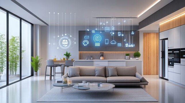 An AI powered system optimizing energy efficiency in homes by analyzing real time electricity consumption, temperature settings, and appliance usage for smarter energy-saving solutions