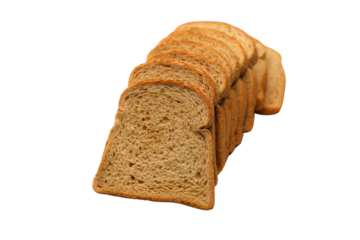 Whole wheat bread Isolated on a Transparent Background PNG 