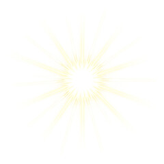 Obraz premium Sunburst Abstract Vector Illustration with Rays and Bright Light
