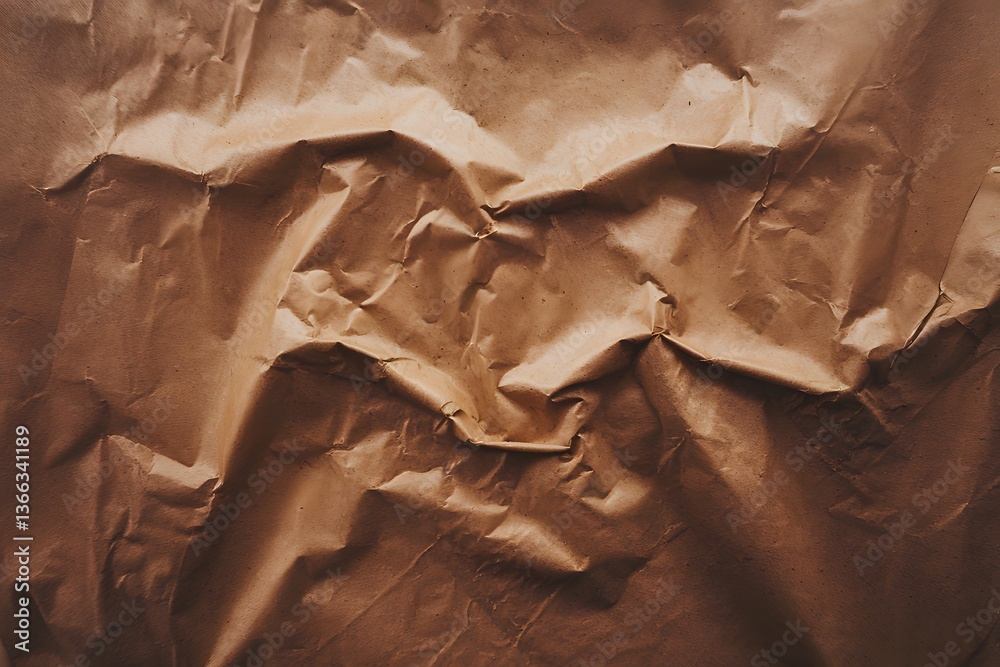Aufkleber textured brown parchment background image, ideal for calligraphy, invitations, or artistic overlays.