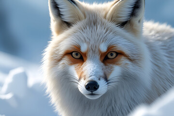 Fototapeta premium portrait of a fox