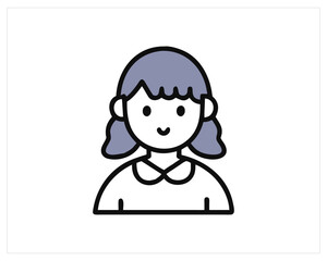 Girl Vector and girl image Free SVG Download 