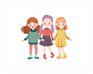 Girl Vector and girl image Free SVG Download 