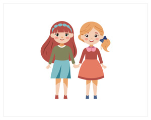 Girl Vector and girl image Free SVG Download 