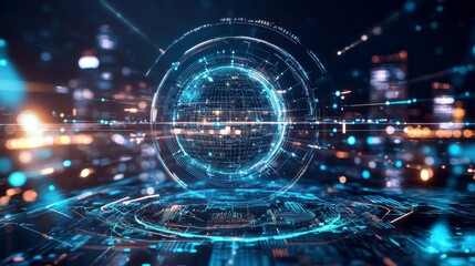 An AI powered system enhancing cybersecurity by analyzing network traffic, user behavior, and potential vulnerabilities to detect and prevent cyber threats