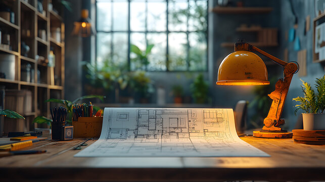 Precision and creativity in drawing professional construction blueprints and floor plans Expert craftsmanship combines technical accuracy and artistic vision to bring architectural dreams to life