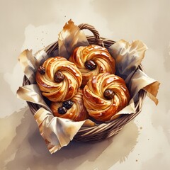 Delicious chocolate cake