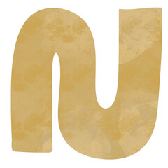 Textured Abstract Shape