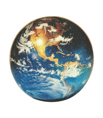 Obraz premium PNG Globe planet space representation.