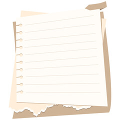 Torn Paper Note