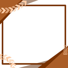 frame for photo or congratulation