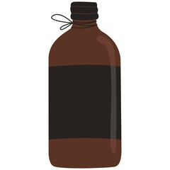 Skincare Bottle Illustration