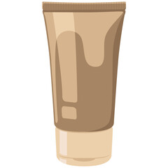 Face Cream Tube Illustration
