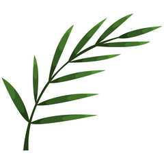 Decorative Floral Leaf Illustration