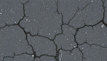 Fototapeta premium Arid earth reveals a rough, cracked texture from drought's dry grasp