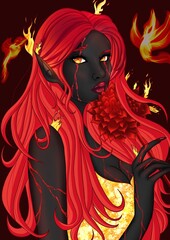 illustration d'un elfe de feu 