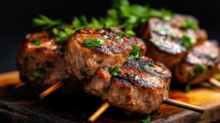 Grilled Meat Skewers