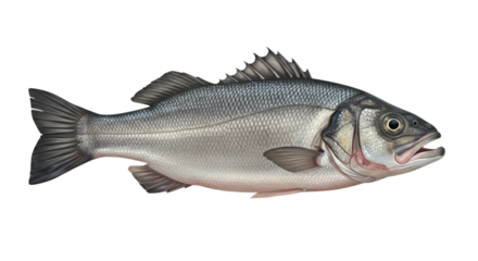 Light gray fish closeup