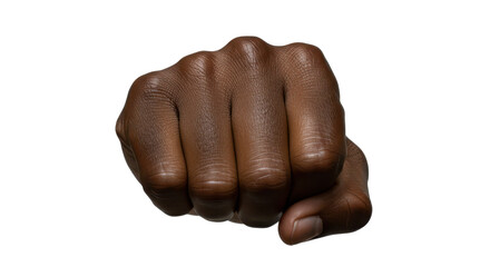 Isolated African American Fist