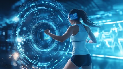 An AI powered system improving personalized fitness routines by analyzing user health data, activity levels, and preferences to create custom workout plans
