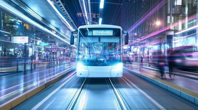 An AI powered system improving public transportation by analyzing commuter behavior, traffic data, and vehicle performance to optimize routes and reduce wait times