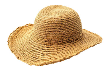 PNG Straw hat beach protection accessory.